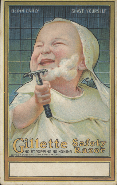 Gillette safety razor advertisement